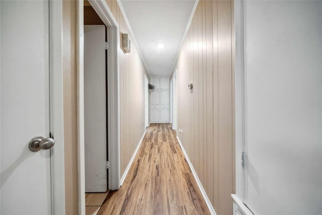 7223 Fm 2494, Athens, TX 75751 - hall featuring light wood finished floors and baseboards