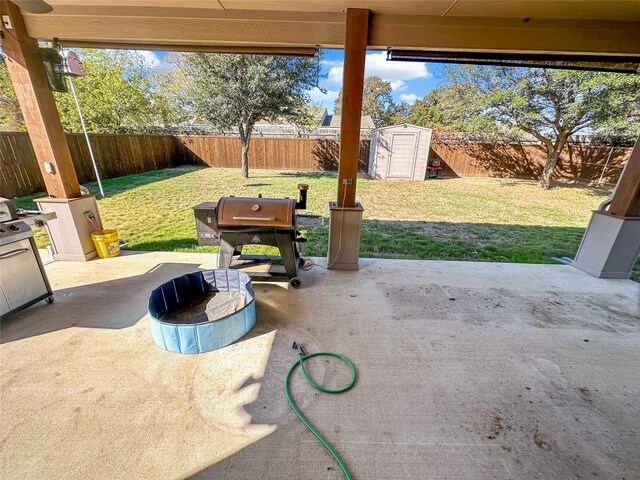 4317 Bay Meadow Dr, Denton, TX 76210 - view of patio / terrace featuring area for grilling