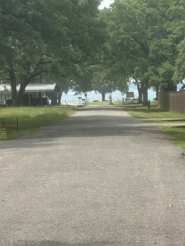 1505 Grove Dr, West Tawakoni, TX 75474 - view of road