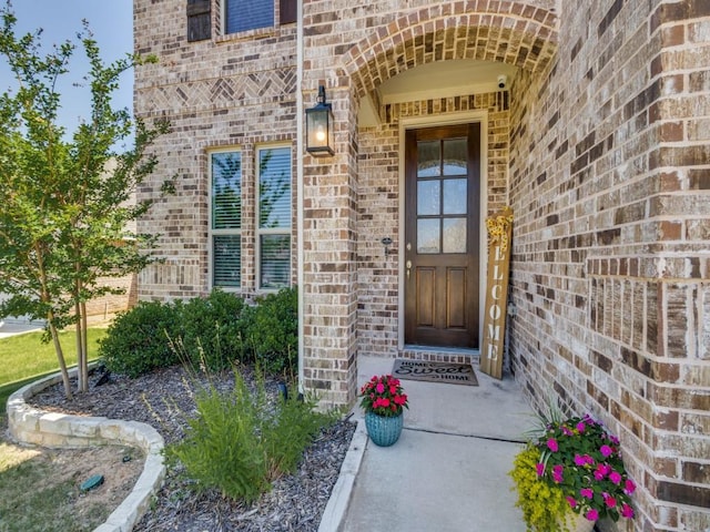 916 Timber Ridge Dr, Justin, TX 76247 - property entrance with brick siding