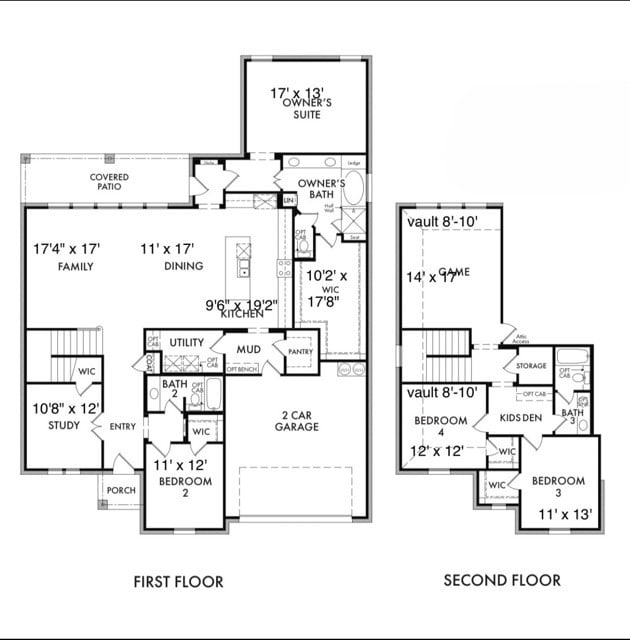 916 Timber Ridge Dr, Justin, TX 76247 - property floor plan
