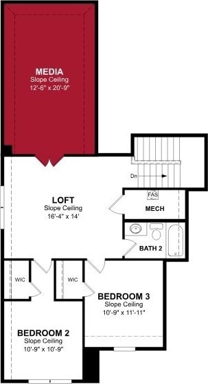 2301 Miramar Dr, Little Elm, TX 75068 - property floor plan