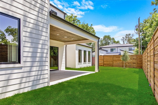 3738 Park Ln, Dallas, TX 75220 - view of yard with a patio