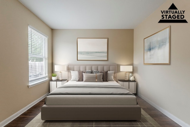 12113 Tacoma Ridge Dr, Fort Worth, TX 76244 - bedroom with wood finished floors and baseboards
