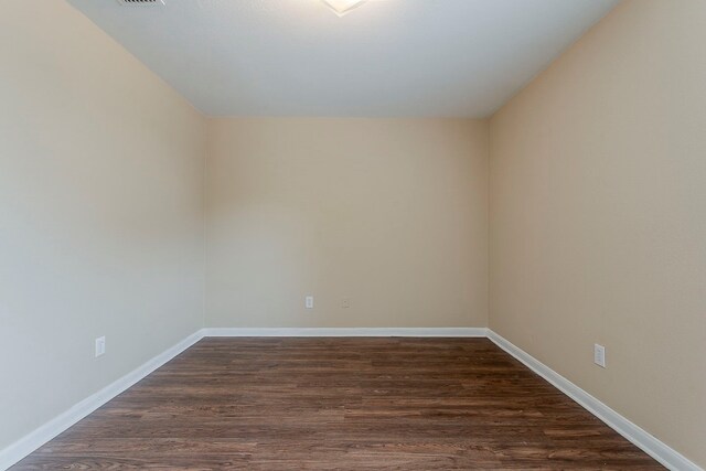 12113 Tacoma Ridge Dr, Fort Worth, TX 76244 - empty room with dark wood finished floors and baseboards