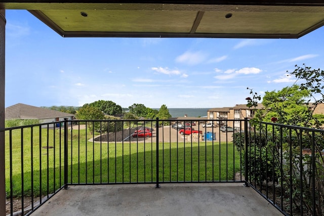 154 Henry M Chandler Dr, Rockwall, TX 75032 - balcony featuring a water view