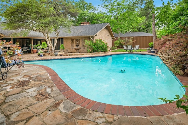 4322 Glenaire Dr, Dallas, TX 75229 - view of pool featuring a patio