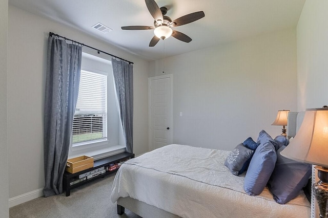 2720 Creek Crossing Ln, Midlothian, TX 76065 - bedroom featuring carpet flooring, ceiling fan, and baseboards