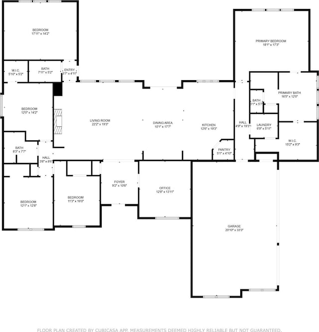 2720 Creek Crossing Ln, Midlothian, TX 76065 - floor plan / room layout