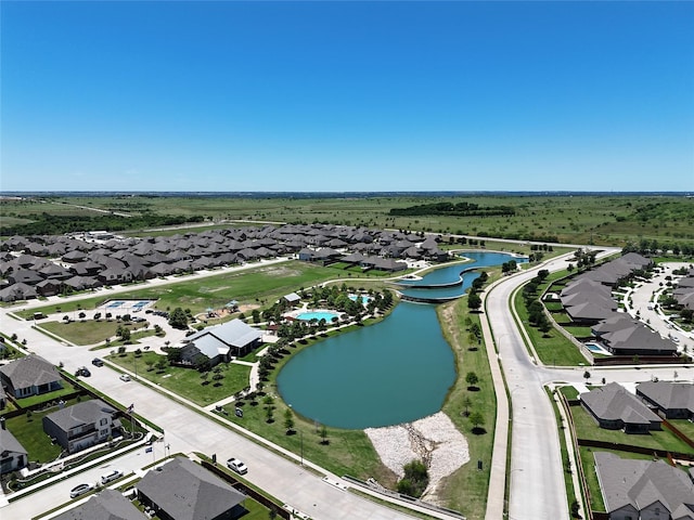 205 Mineral Point Dr, Aledo, TX 76008 - view of property location featuring a large body of water and nearby suburban area