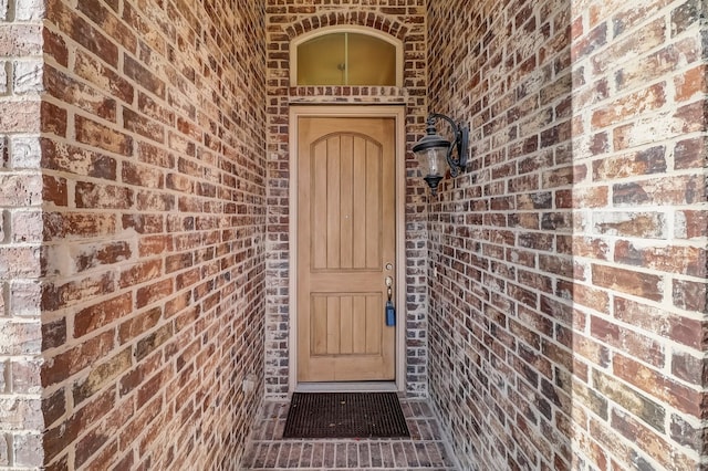 205 Mineral Point Dr, Aledo, TX 76008 - entrance to property with brick siding