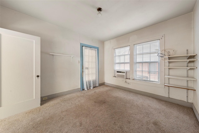 2701 Ethel Ave, Waco, TX 76707 - carpeted empty room featuring cooling unit and baseboards