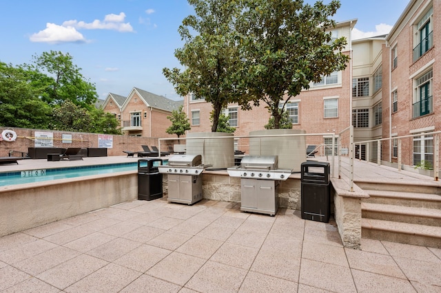 2305 Worthington St Unit 328, Dallas, TX 75204 - view of patio with area for grilling