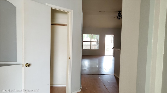 741 Cardinal Dr, Saginaw, TX 76131 - hallway with hardwood / wood-style flooring