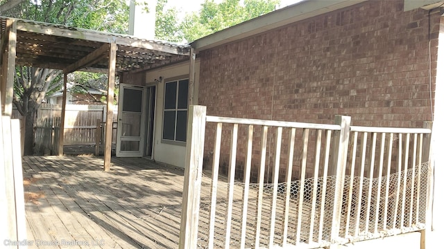 741 Cardinal Dr, Saginaw, TX 76131 - wooden terrace featuring fence