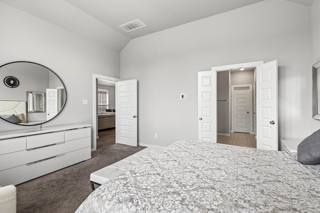 1714 Lone Lynx Way, Wylie, TX 75098 - bedroom with high vaulted ceiling, carpet, and baseboards