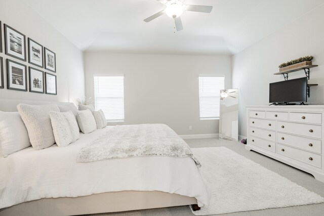 223 Quarry St, Melissa, TX 75454 - bedroom with carpet flooring, baseboards, and ceiling fan