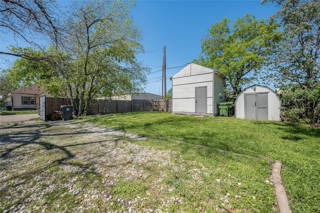 2025 Columbus Ave, Waco, TX 76701 - view of yard with a storage shed and an outbuilding