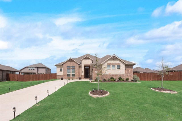 6005 Loving Ct, Midlothian, TX 76065 - view of front facade with brick siding