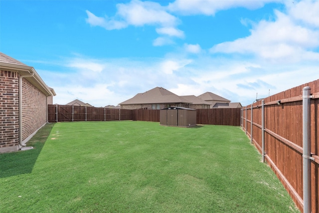 6005 Loving Ct, Midlothian, TX 76065 - view of yard featuring a shed and an outbuilding