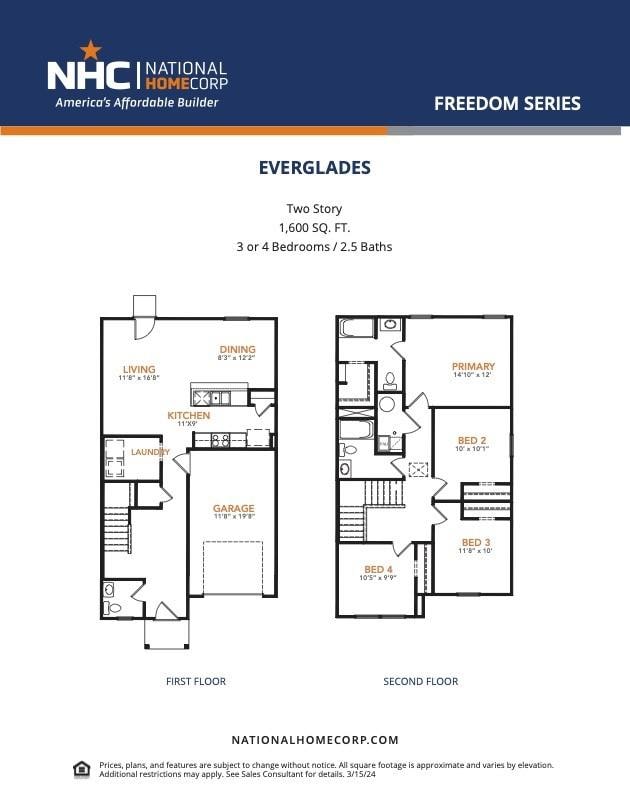 409 Garvin St, Eastland, TX 76448 - floor plan / room layout