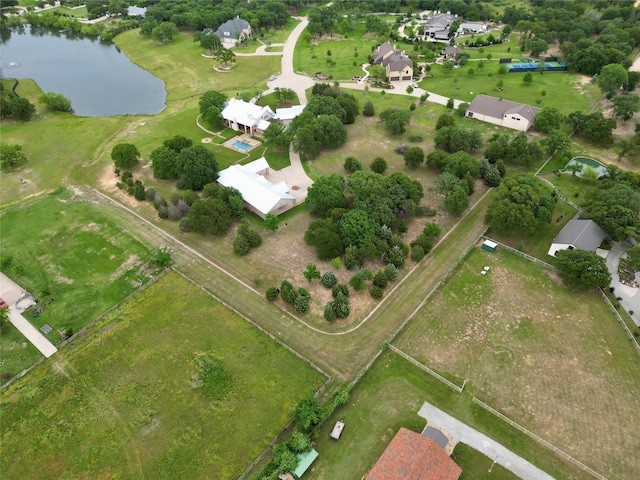 1100 Triple Crown Ct, Bartonville, TX 76226 - aerial view of property's location featuring a large body of water