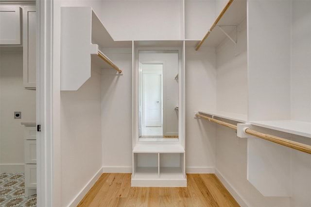 138 Buddy Ct, Millsap, TX 76066 - spacious closet with light wood finished floors