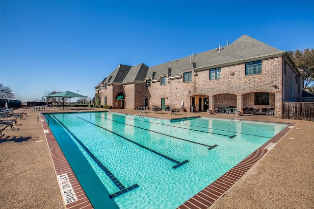 5060 Loma Alta Dr, Frisco, TX 75034 - community pool featuring a patio area