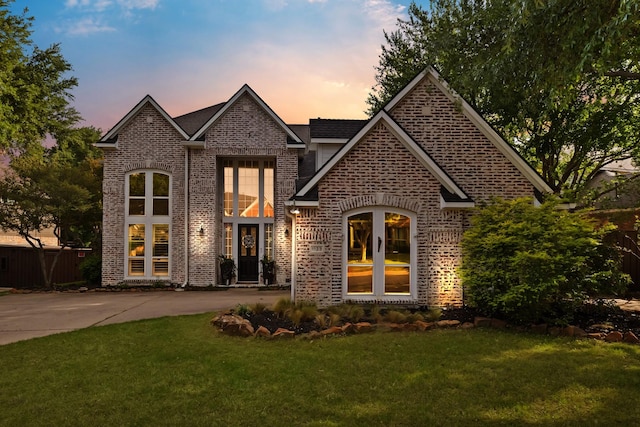 1123 Shadetree Ln, Allen, TX 75013 - view of front of property featuring brick siding and a yard