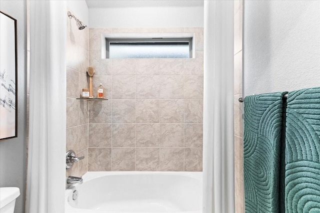 4342 Hudson St, Fate, TX 75087 - bathroom with shower / tub combo and toilet