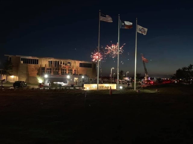 4342 Hudson St, Fate, TX 75087 - view of property at twilight