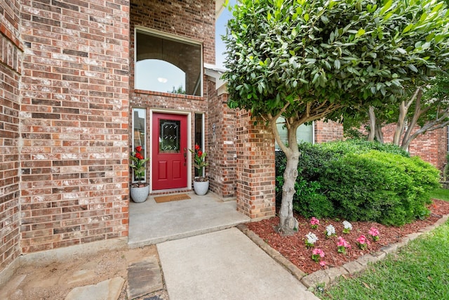521 Austin Oaks Dr, Grapevine, TX 76051 - doorway to property featuring brick siding