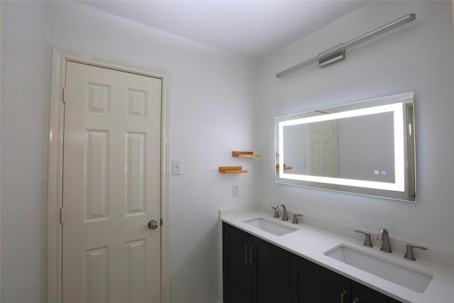 1104 Ruby St, Plano, TX 75094 - bathroom featuring double vanity