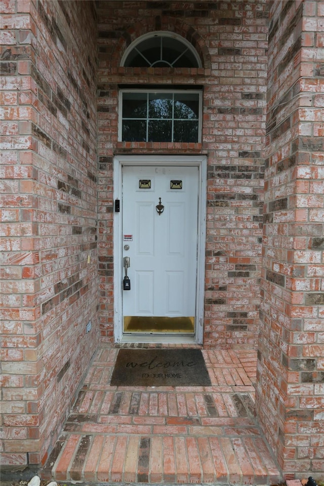 1104 Ruby St, Plano, TX 75094 - entrance to property with brick siding