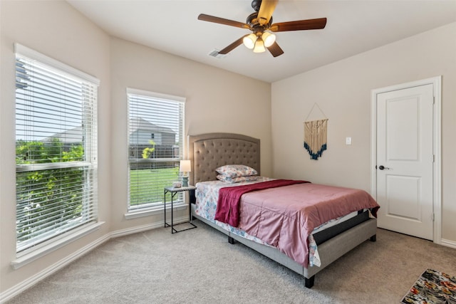 2314 Bob Sandlin Ln, Wylie, TX 75098 - bedroom with carpet, baseboards, and ceiling fan