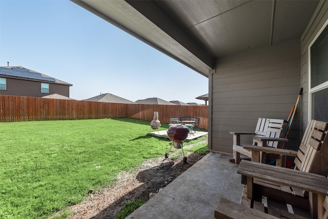 6128 Blacksmith Ave, Fort Worth, TX 76179 - view of yard with a patio