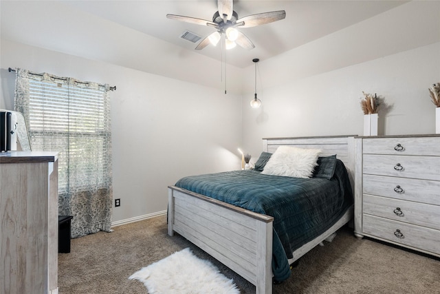 301 Shepherd Ln, Royse City, TX 75189 - carpeted bedroom featuring baseboards and a ceiling fan
