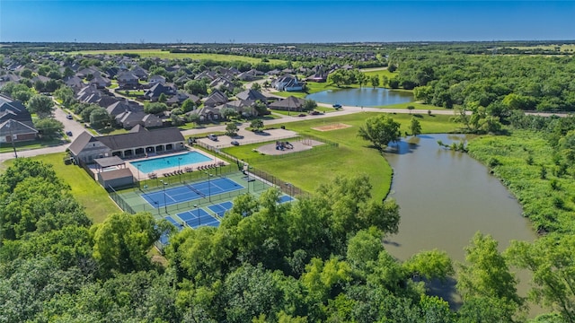 301 Shepherd Ln, Royse City, TX 75189 - aerial view of a large body of water and a pool area