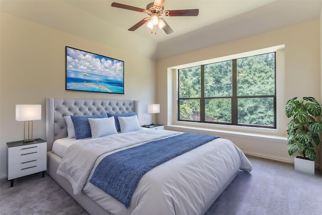 1716 Lake Way Dr, Little Elm, TX 75068 - bedroom featuring carpet floors, baseboards, and ceiling fan
