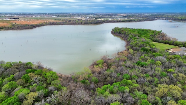 1716 Lake Way Dr, Little Elm, TX 75068 - drone / aerial view of a nearby body of water
