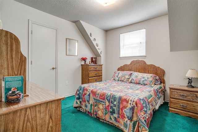 1409 Robyn Rd, Azle, TX 76020 - carpeted bedroom featuring a textured ceiling