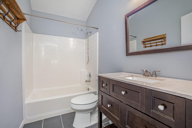 9305 Manassas Rdg, Mckinney, TX 75071 - full bath with toilet, vanity, and bathing tub / shower combination