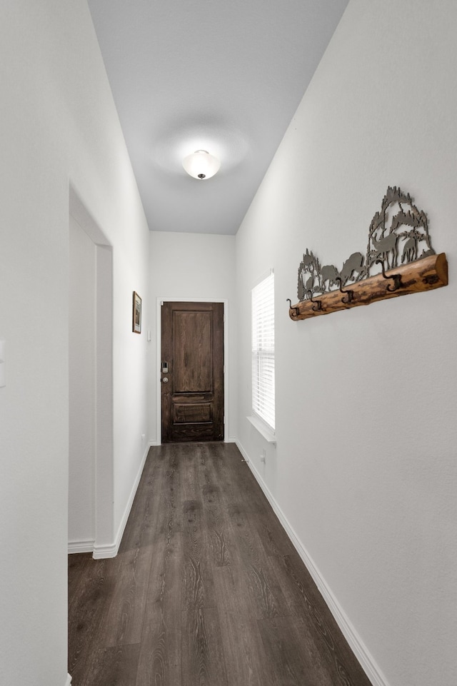 2346 Neff Ln, Forney, TX 75126 - corridor featuring dark wood-style floors and baseboards