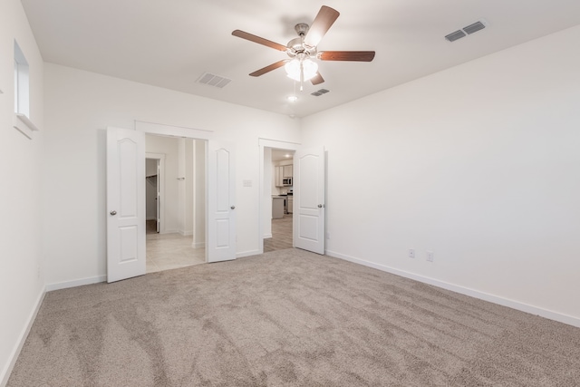 2506 Sun Grove Rd, Melissa, TX 75454 - unfurnished bedroom featuring carpet, baseboards, and a ceiling fan