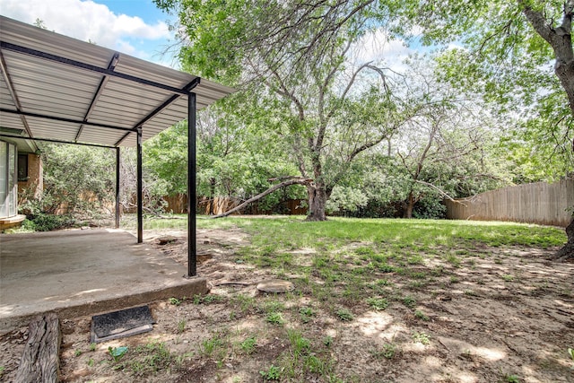 6109 Rayburn Ct, Fort Worth, TX 76133 - view of yard with a patio area