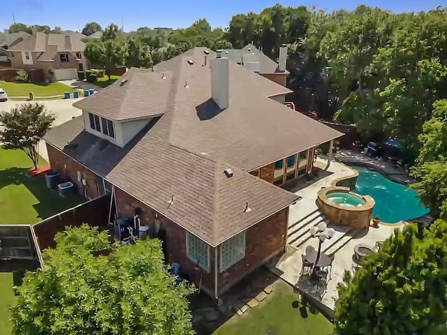 4305 Diplomacy Dr, Rowlett, TX 75089 - view of subject property featuring a pool area