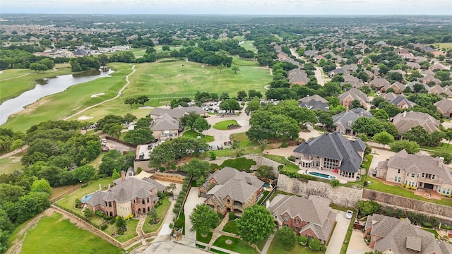 603 Comal Ct, Keller, TX 76248 - aerial view of residential area with a large body of water and a golf course