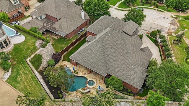 603 Comal Ct, Keller, TX 76248 - view of subject property with a pool area