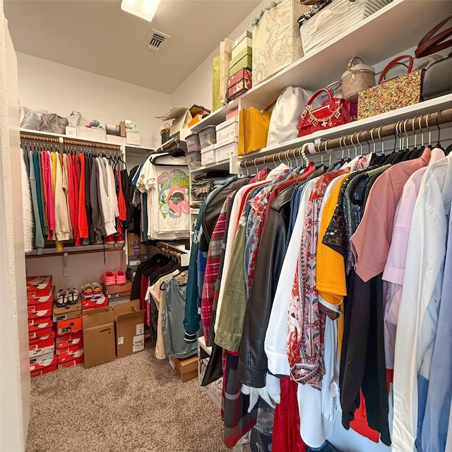 5202 Fallen Tree Dr, Temple, TX 76502 - walk in closet featuring carpet