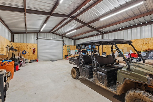 7909 W Fm 1753, Ravenna, TX 75476 - garage featuring metal wall